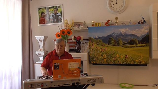 Муз.С. Бланк "Соло аккордеона с Саксофоном" исп.В.Мозбах. смотреть онлайн