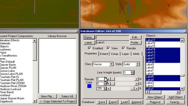 Visual Nature Studio 2 GIS Applications Tutorial Part 1 (Lakes) смотреть онлайн