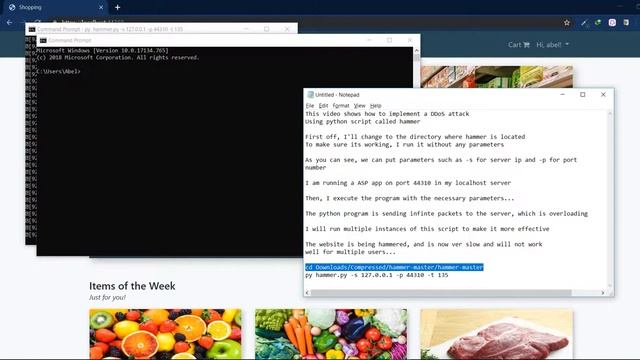 DDoS attack using hammer смотреть онлайн