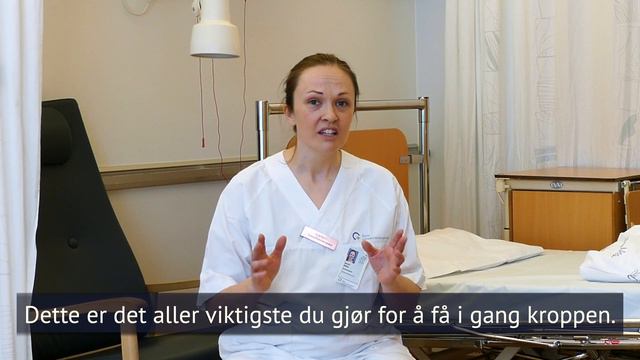 Informasjon fra fysioterapeut til deg som skal opereres i magen смотреть онлайн