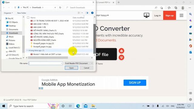 Hướng dẫn chuyển file từ PDF sang word bằng I love PDF смотреть онлайн