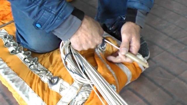 Укладка парашюта Юниора , Полная версия , - уходим от Перехлеста !!! смотреть онлайн