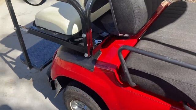 Race Red Yamaha G16 Golf Cart Virtual Test Drive смотреть онлайн