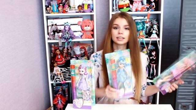 ☆Мои НОВЫЕ КУКОЛКИ!☆ SDCC 2016 Ever After High Monster High Barbie DC SuperHero Girls и ПОДДЕЛКИ?? смотреть онлайн