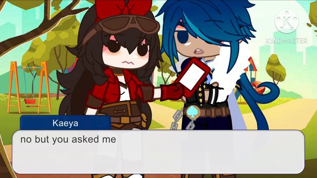 I did this trend with my best friend || Amber x Aether || Early Valentine special || trend || смотреть онлайн