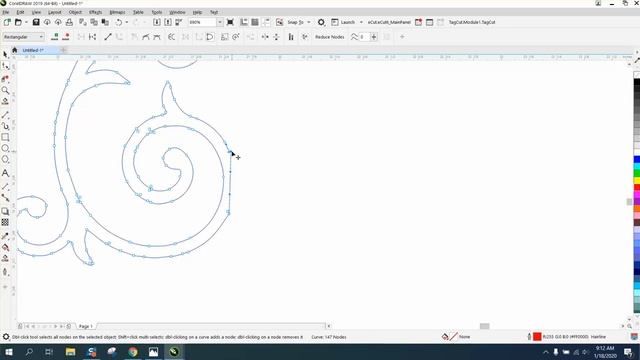 Corel Draw Tips & Tricks Cut an object in half Part 2 putting it back смотреть онлайн