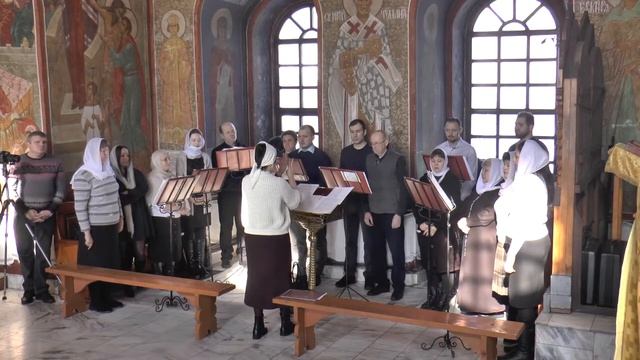 Хор Спасо-Преобр. соб. г.Новокузнецка 14.02.2021 смотреть онлайн