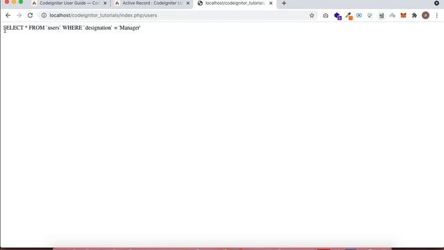 Codeignitor Active Records Class: CodeIgniter tutorial for beginners step by step - Lesson 7 смотреть онлайн