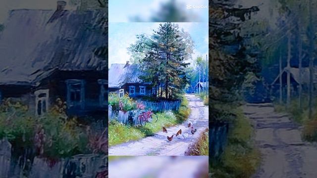 русская деревня на картинах художника. смотреть онлайн