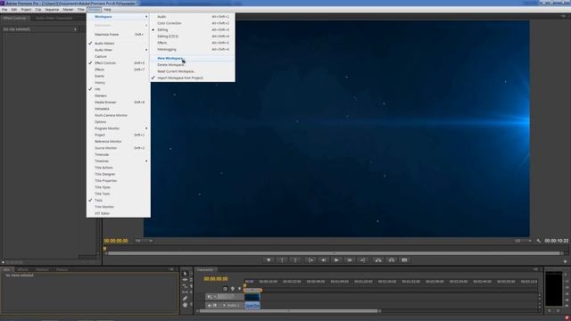 Как восстановить прежний интерфейс в Adobe Premiere Pro CS6 смотреть онлайн