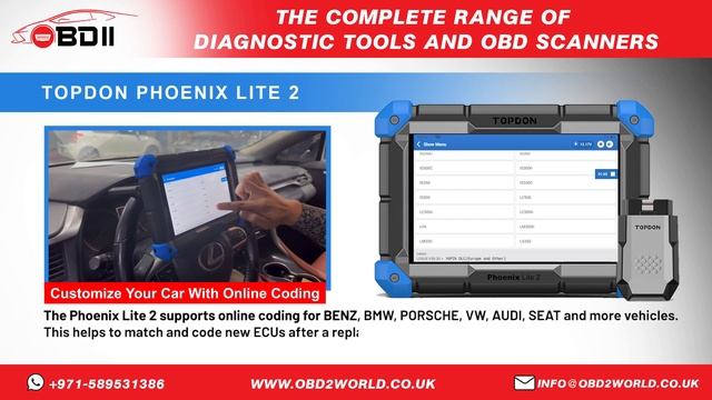 TOPDON PHOENIX LITE 2 COMPLETE GUIDE | TOPDON DEALER | CAR DIAGNOSTIC SCANNER смотреть онлайн