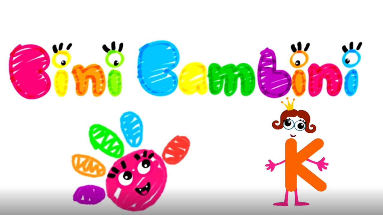 Учим буквы и слоги с игрой BiniBambini. Буква "К" смотреть онлайн