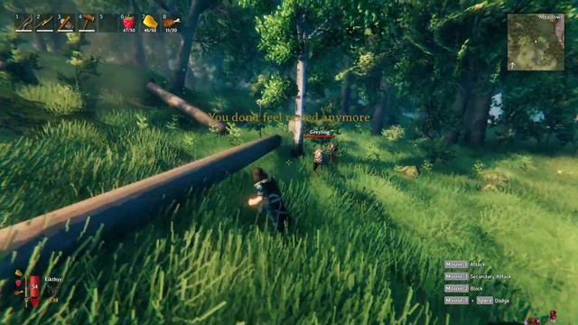 Farm Fine Wood Early Game w/out Bronze Tools Valheim FAIL смотреть онлайн