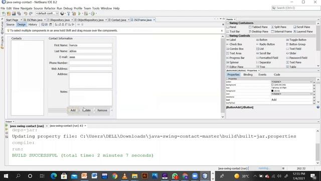 Student Projects # 24 || Public Data Entry in Java || Asaan Tutorials смотреть онлайн