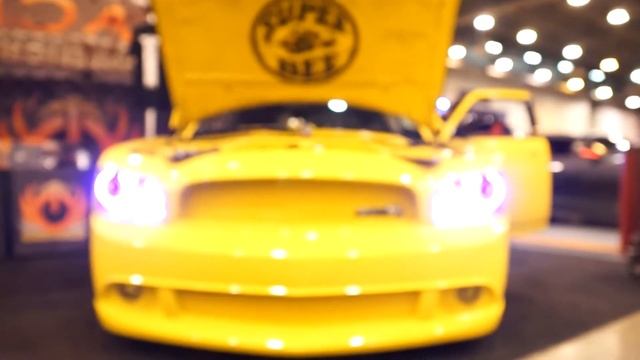 ORACLE Lighting Dodge Charger Super Bee DUB Car Show - Short Video смотреть онлайн