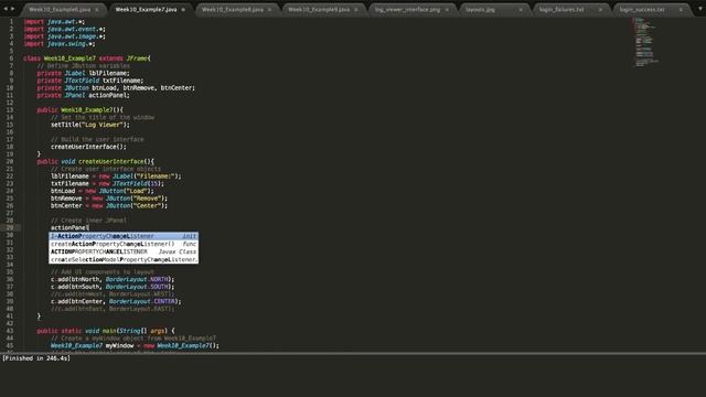 Basic demonstrate of a JPanel in Java смотреть онлайн