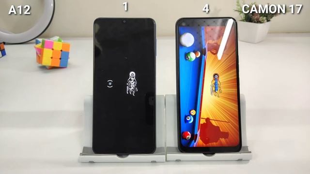 Samsung Galaxy A12 vs Tecno Camon 17 | Comparison And Speed Test | Which is Batter | Camera Test | смотреть онлайн