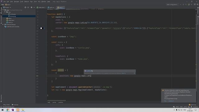 Ставим Google maps на сайт Javascript | Урок 9 смотреть онлайн