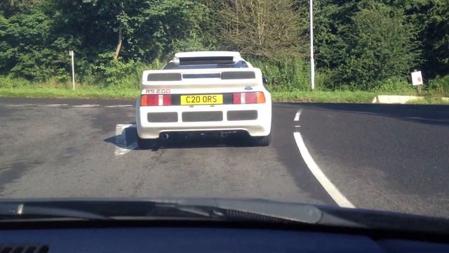 HD Ford RS200 Accelerating, Mk2 RS2000, Mk1 Fiesta, Vauxhall Chevette смотреть онлайн