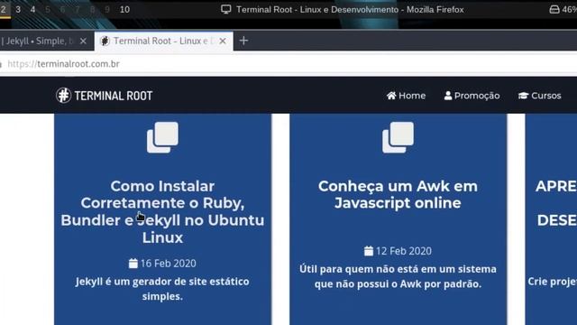 Aprenda Jekyll - uma Alternativa mais rápida que o Wordpress смотреть онлайн
