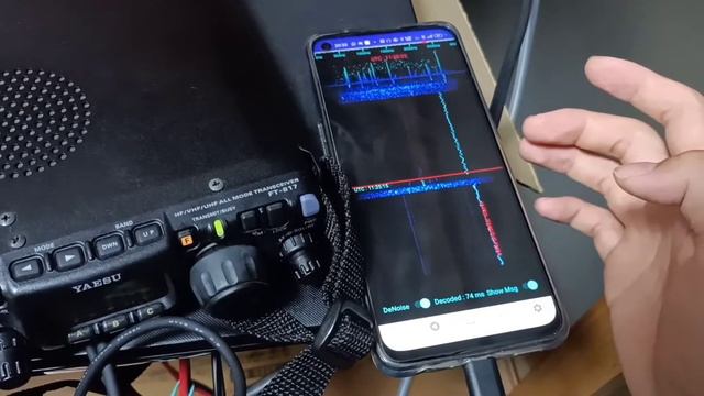 Smartphone FT8! Testing FT8CN