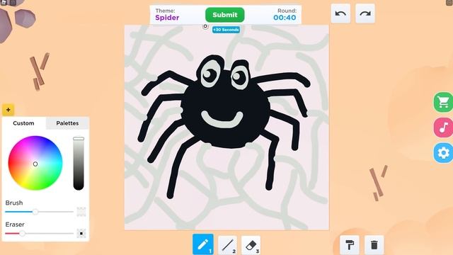 GOOD ART on Roblox Speed Draw! смотреть онлайн
