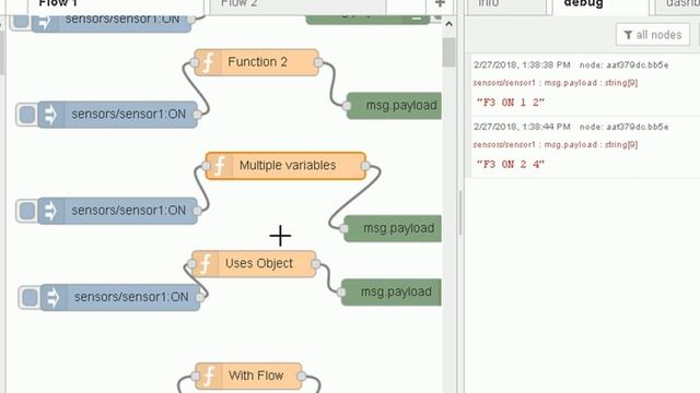 How to Store Data In Node Red Variables смотреть онлайн