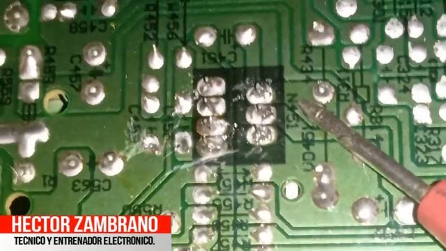 Tv daewoo linea horizontal || Diagnostico etapa vertical смотреть онлайн