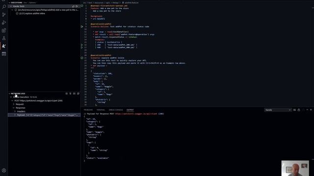 KarateIDE: Generate KarateDSL Tests from OpenAPI in VSCode смотреть онлайн