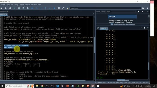 Intro to Atari Game OpenAI Gym Environment - Reinforcement Learning for Computer Games смотреть онлайн