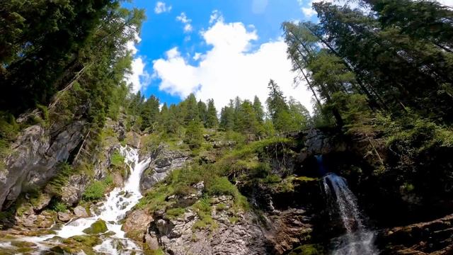 Звуки природы. Журчание воды. Шум водопада. Пение птиц. смотреть онлайн