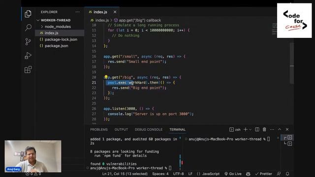 Unlocking Performance and Scalability: Exploring Worker Threads in Node.js смотреть онлайн