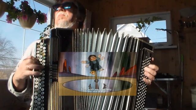 В синем море, белой пене... - на баяне, Тавричанка смотреть онлайн