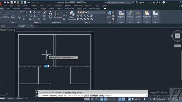 2BHK HOUSE PLAN IN AUTOCAD 25X32 FEET смотреть онлайн