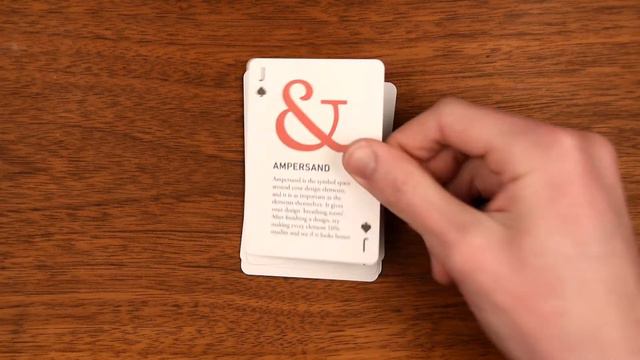 The Font Deck: A Playing-Card Guide to Typography смотреть онлайн