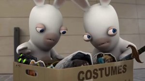 Смешной мультик. Бешеные кролики.  Кролики в Лейпциге.