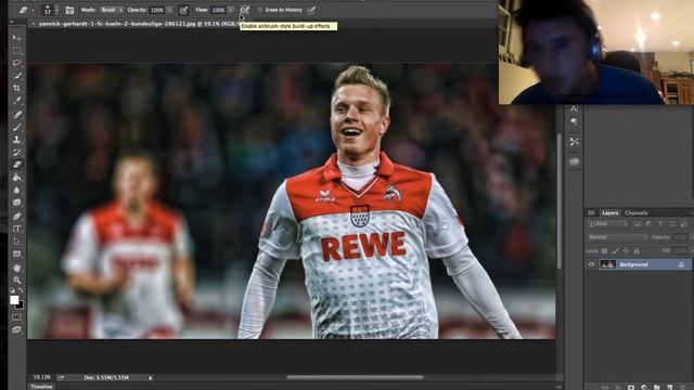 TUTORIAL // How to Make a Sports Edit With Photoshop CC 2014 BTB:DEEZYDESIGNS смотреть онлайн