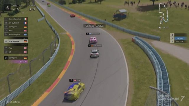 Gran Turismo 7 | Audi TT Cup '16 | Daily Race B | Watkins Glen - Langstrecke | PS5 смотреть онлайн
