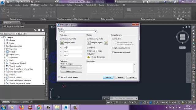 PUNTOS AUTOCAD CIVIL 3D 2015 смотреть онлайн