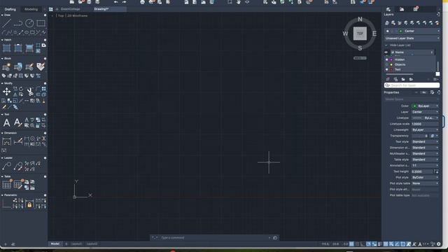 Using the line tool and creating layers in AutoCAD смотреть онлайн