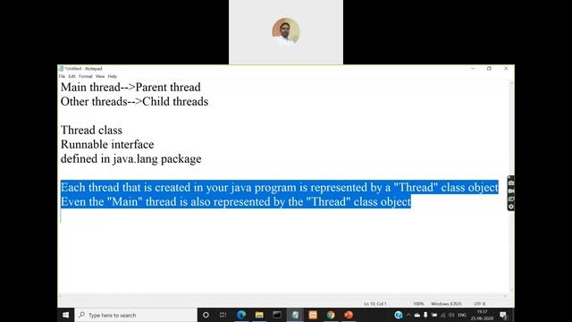 Java Multi threading | Thread class and its methods | Controlling Main thread смотреть онлайн