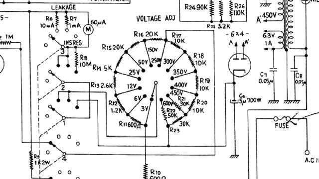 Lafayette Capacitor Analyzer TE-46 Part 1 смотреть онлайн