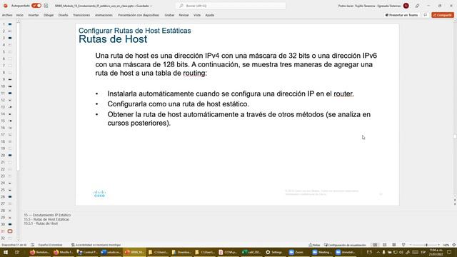 18S - 2022-01-21 Clase Miercoles sesion18 Redes 2 D2 смотреть онлайн