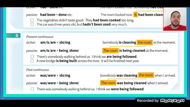 English Grammar in Use شرح-unit 43- Passive 2(be done / have been done / been done / being done) смотреть онлайн