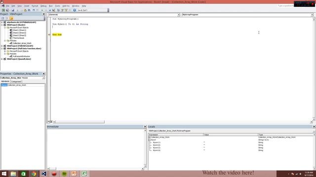 VBA & Excel Lesson 3: Array Basics смотреть онлайн
