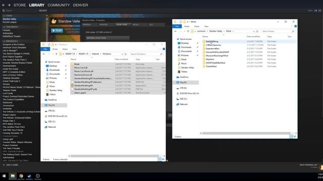 How to Install SMAPI and Mods 2017 | Stardew Valley Modding API смотреть онлайн