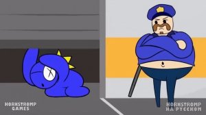 КРАЖА ЦВЕТА В САДУ БАН-БАНА! | Garten of Ban Ban/Rainbow Friends - Анимации на русском