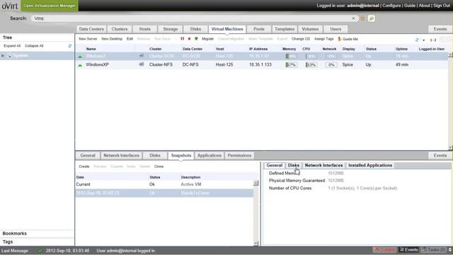 oVirt Screencast - Clone a VM From a Snapshot смотреть онлайн