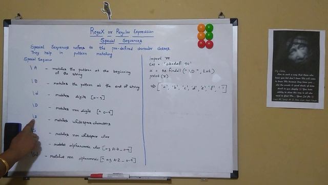 PYTHON REGEX 3 - REGULAR EXPRESSIONS SPECIAL SEQUENCES смотреть онлайн
