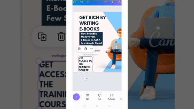 How To Use Canva For Beginners Just With Your Mobile Phone [Full Canva Tutorial 2023] Part 2 смотреть онлайн